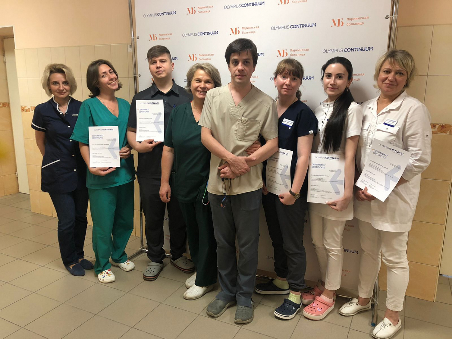 Референсному центру эндоскопической диагностики на базе Мариинской больницы 1 год